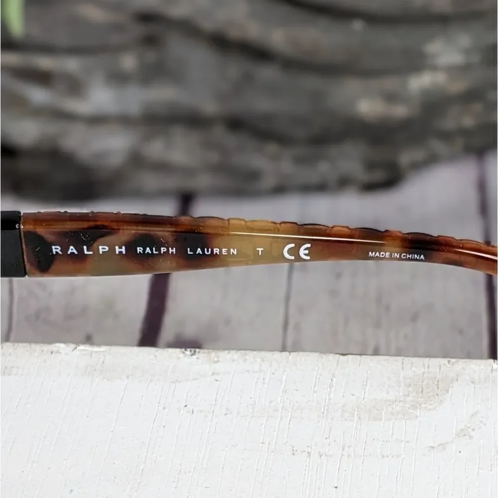 Ralph by Ralph Lauren RA7059 Eyeglasses Eyewear Black/Brown Frames w/ Ca…